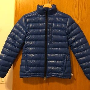 Madewell x Penfield blue puffer